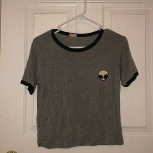 John Galt Brandy Melville Alien Tee